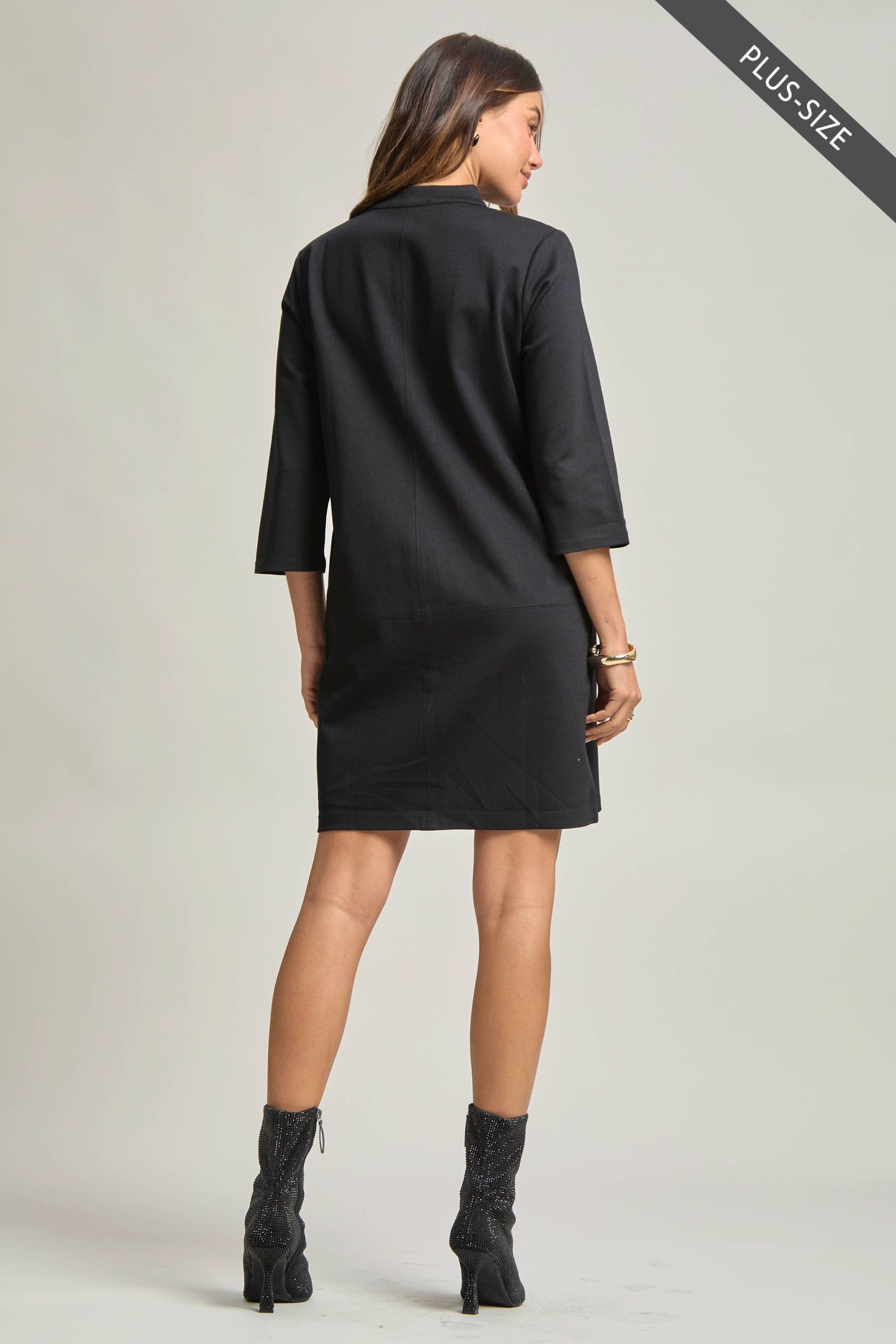 Dear Scarlett - PLUS SIZE Magic  A-Line Dress: Red