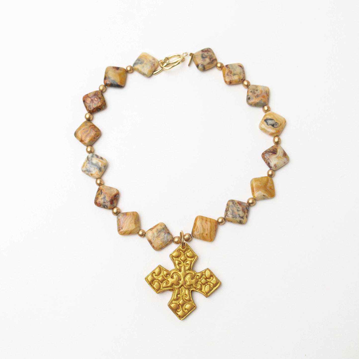 Hidden Truth Jewelry - 18" Diamond Crazy Lace with Elaina Cross