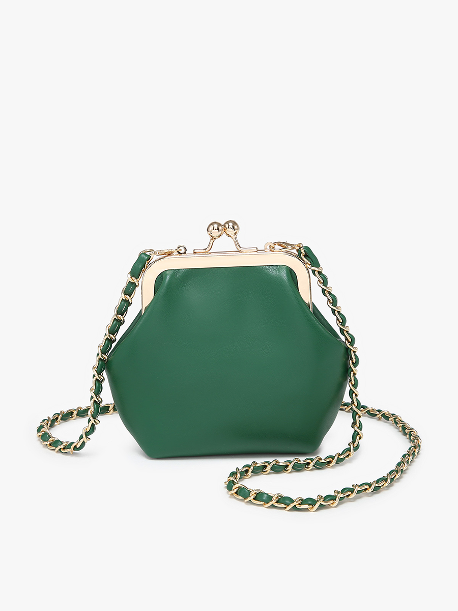 Jen & Co. - CP2338 Cleo Coin Pouch Crossbody: Pearl