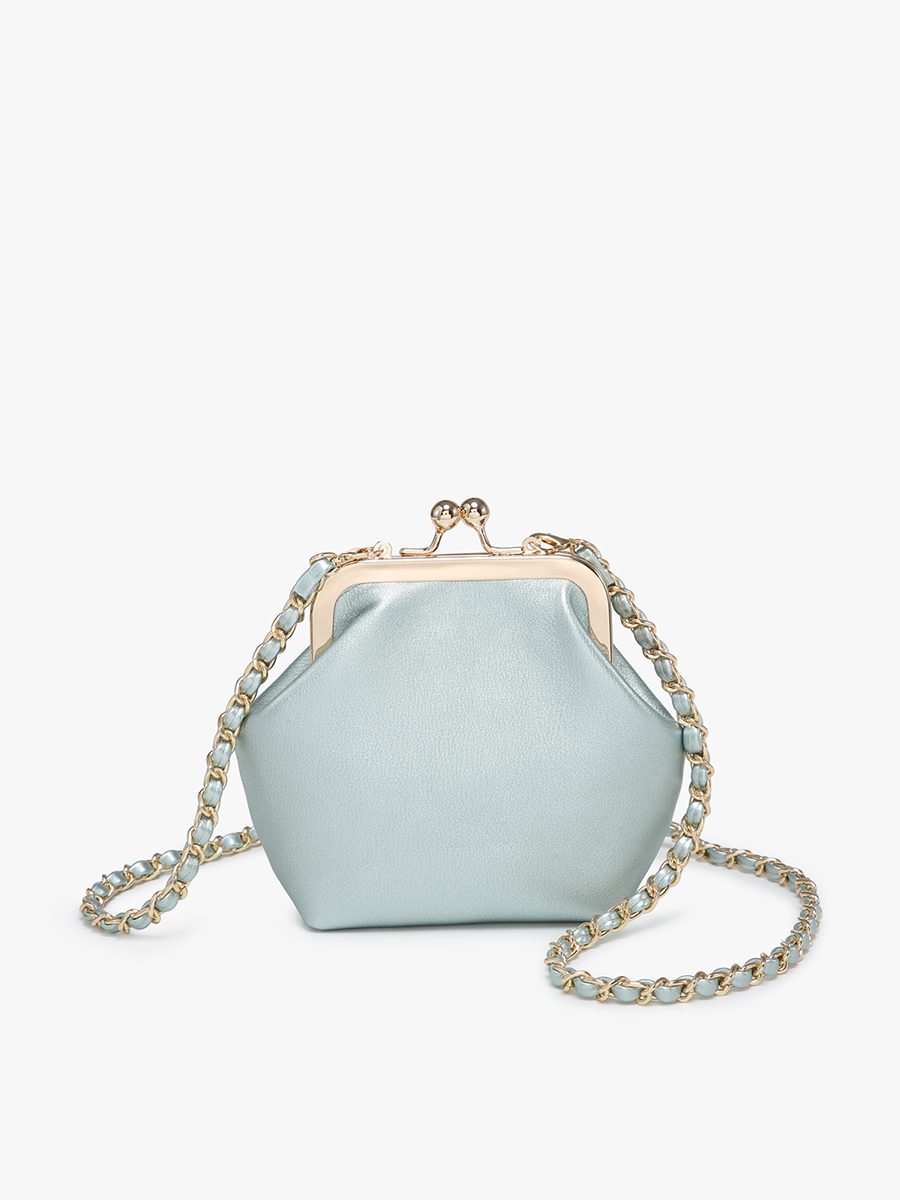Jen & Co. - CP2338 Cleo Coin Pouch Crossbody: Pearl