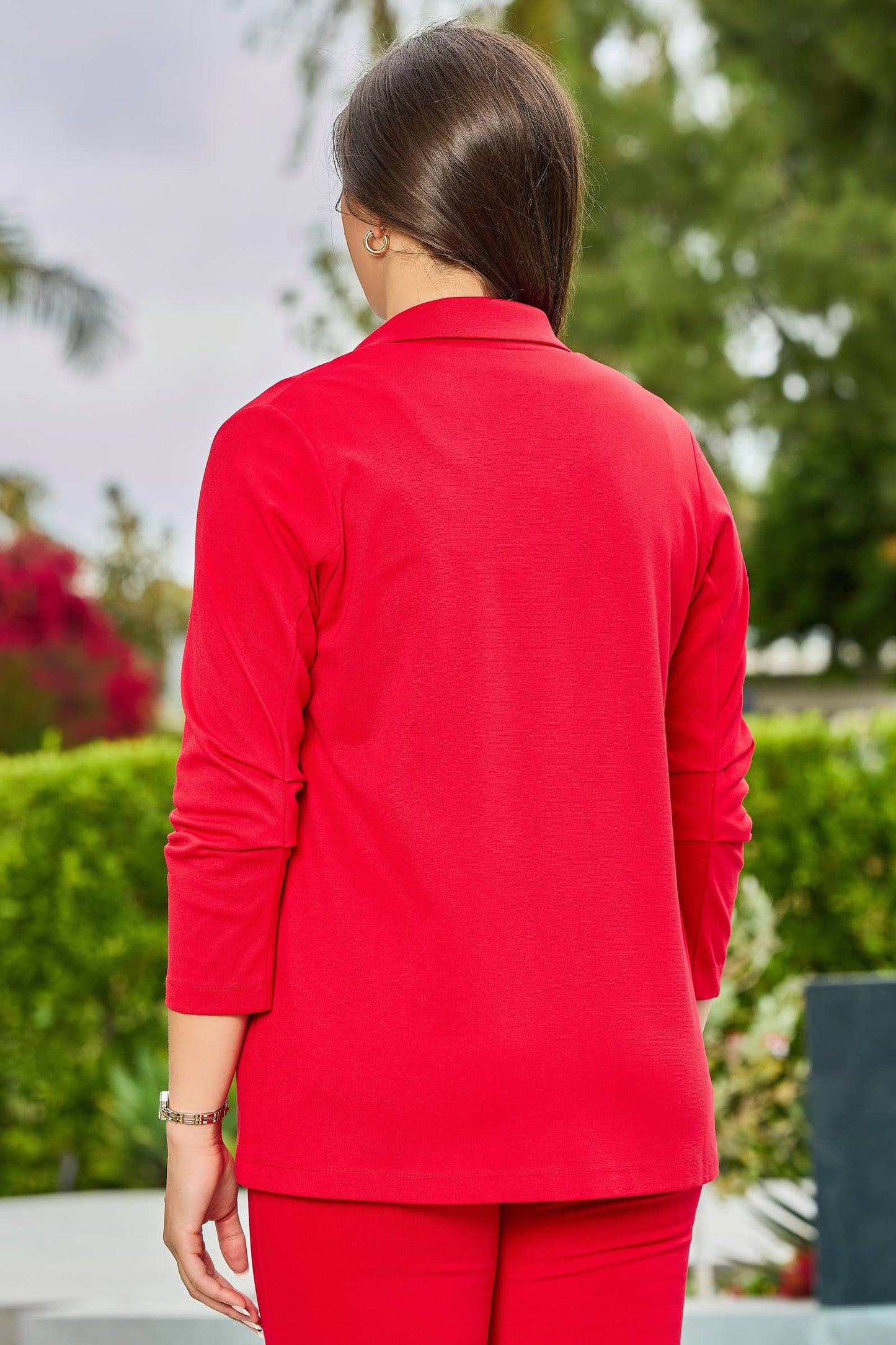 Dear Scarlett - Magic 3/4 Blazer MDS BLAZER: Navy / XL