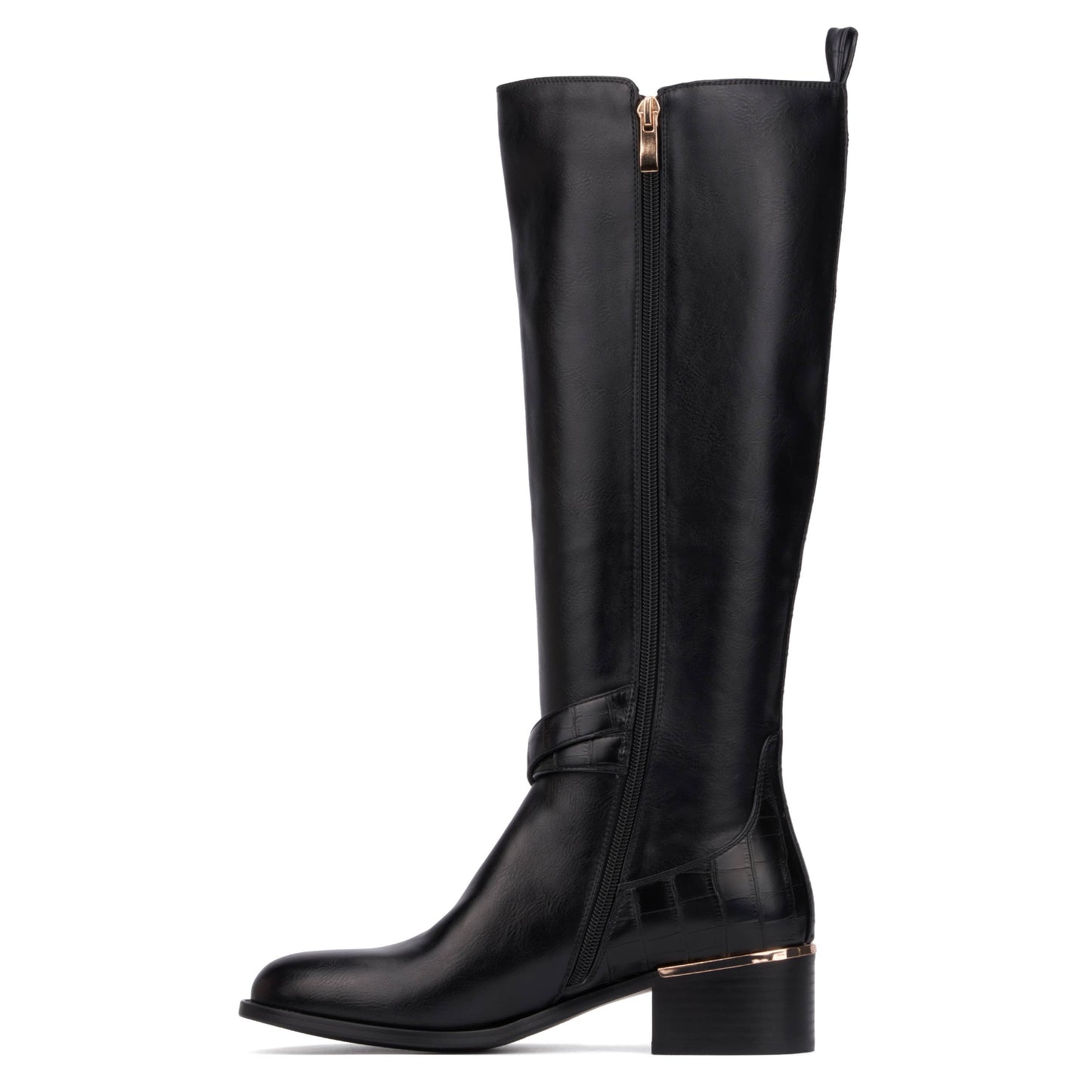 S3 Holding - Torgeis Women's Danelle Tall Boots: BLACK / 6