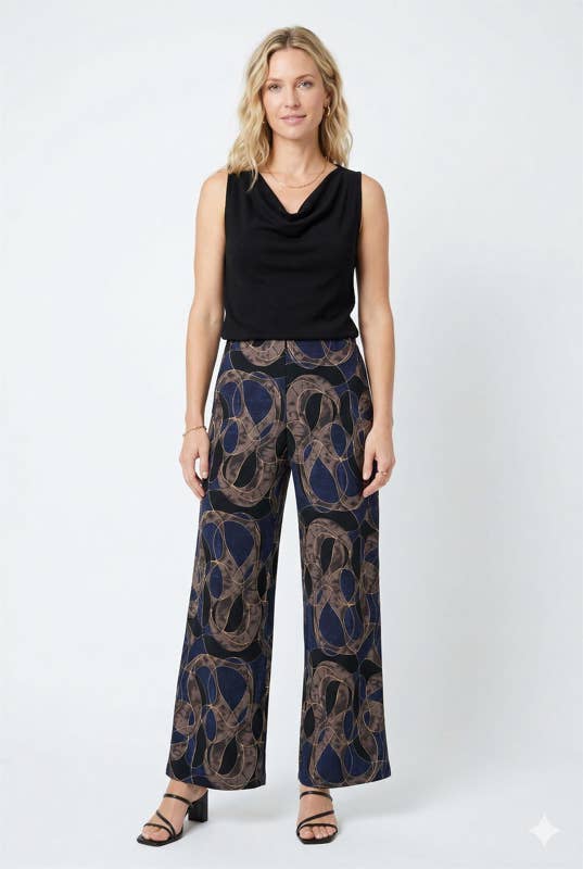 Jostar - Cameo Wide Leg Pants-5042CM-ARP1-W523: S