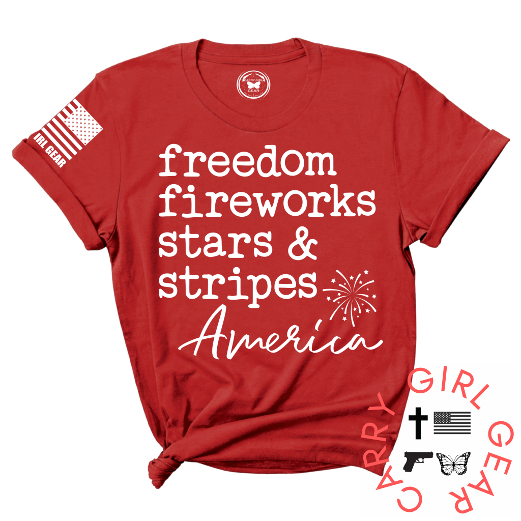 FREEDOM FIREWORKS TEE