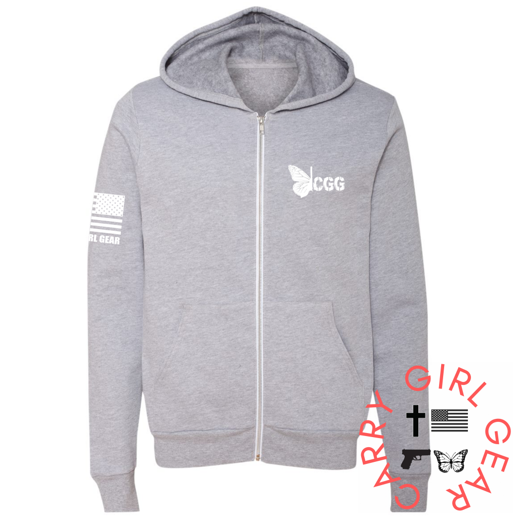 HOLY SPIRIT Zippered Hoodie