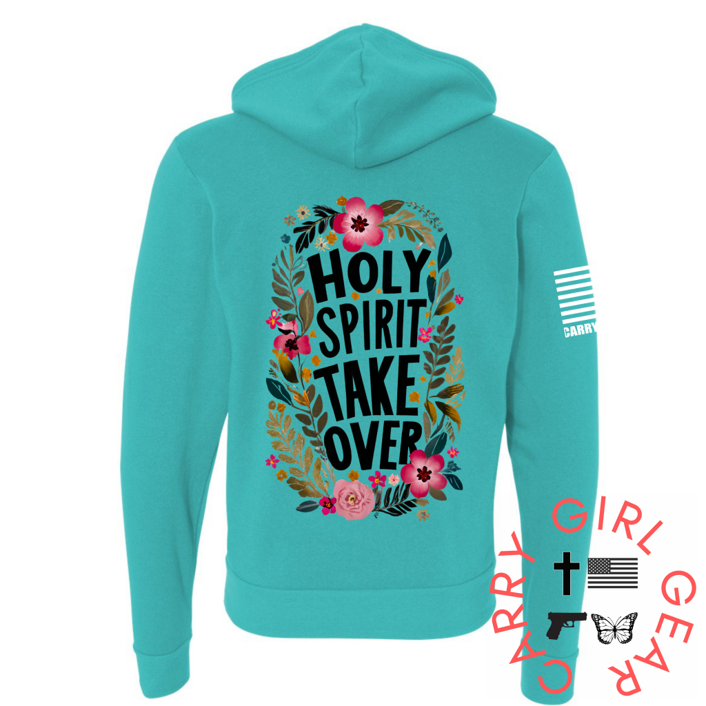 HOLY SPIRIT Zippered Hoodie
