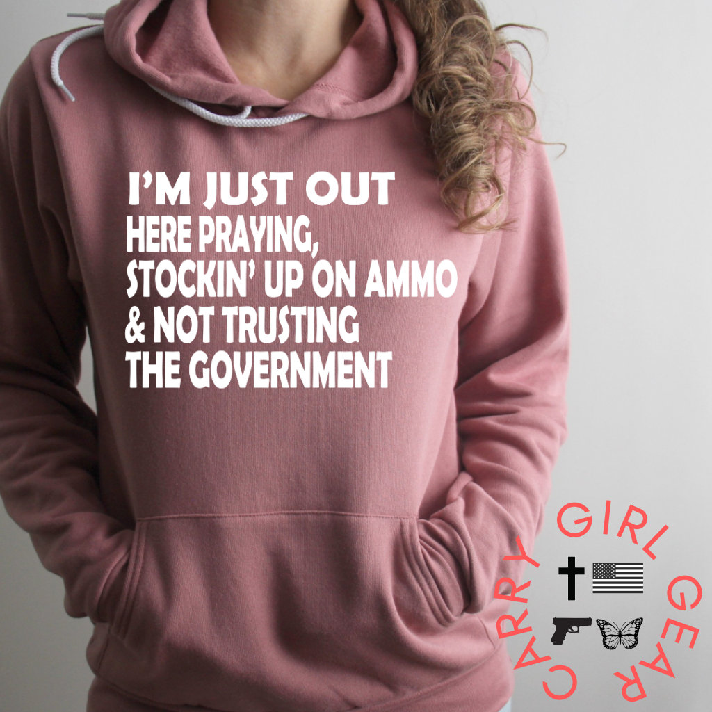 I'M JUST OUT HERE HOODIE & SWEATSHIRT
