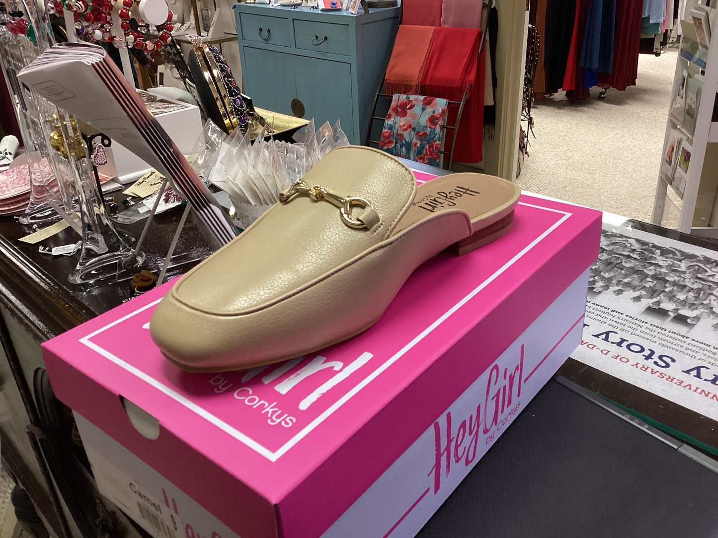 Hey Girl by Corky’s Charmer in Camel/Ivory