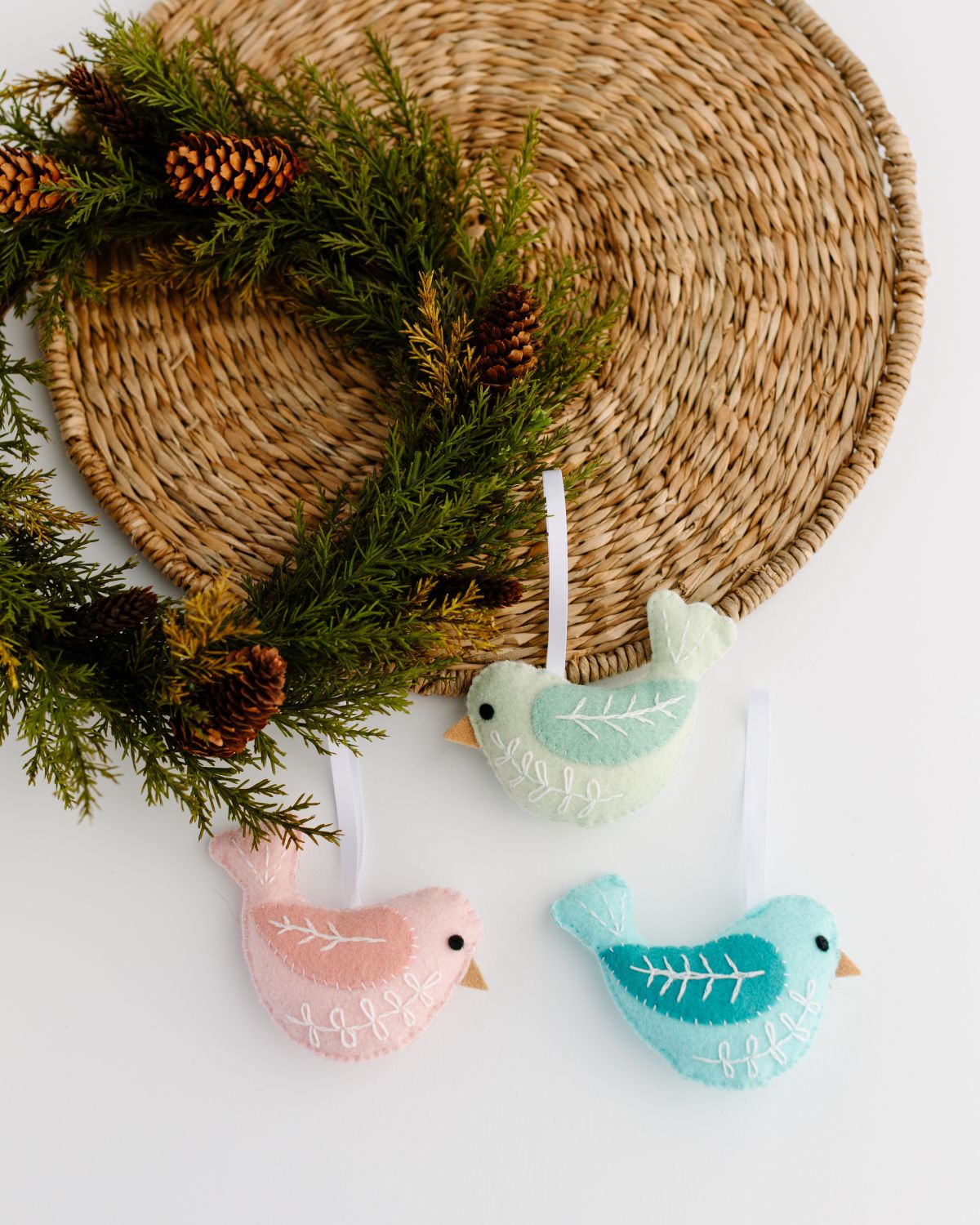 Pastel Bird Ornament