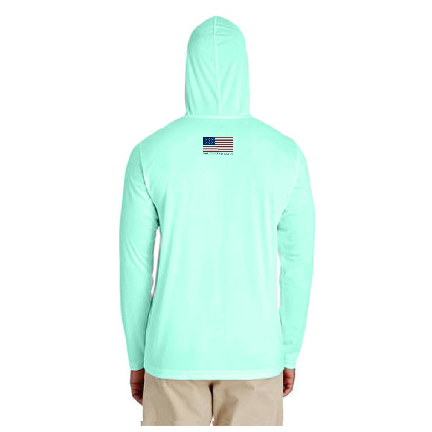 Redfish Long Sleeve UPF 50+ Dry-Fit Hoodie
