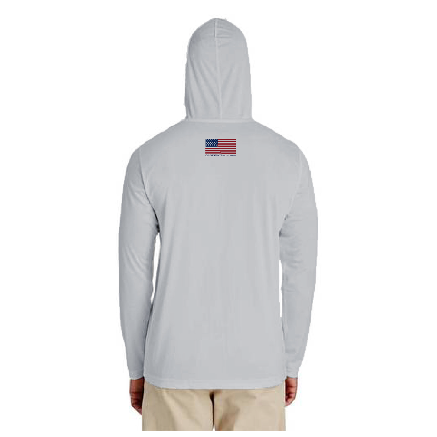 Garnet and Gold Long Sleeve UPF 50+ Dry-Fit Hoodie