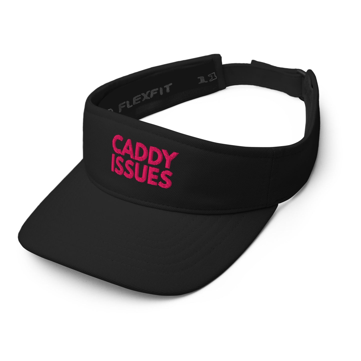 Caddy Issues Embroidered Golf Visor for Women