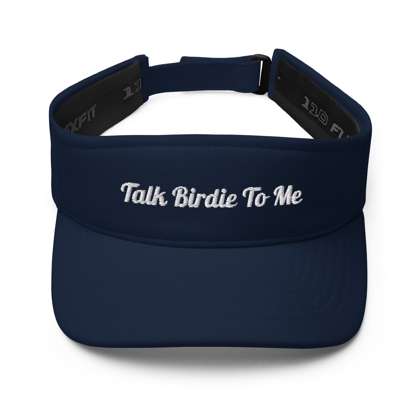 "Talk Birdie To Me" Embroidered Visor