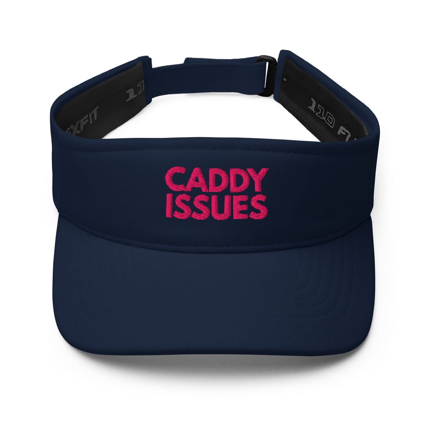 Caddy Issues Embroidered Golf Visor for Women