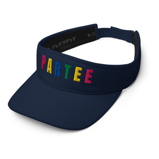 PARTEE Embroidered Golf Visor – Birdie Pop Collection