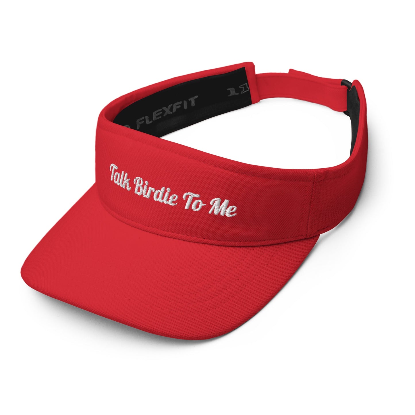 "Talk Birdie To Me" Embroidered Visor
