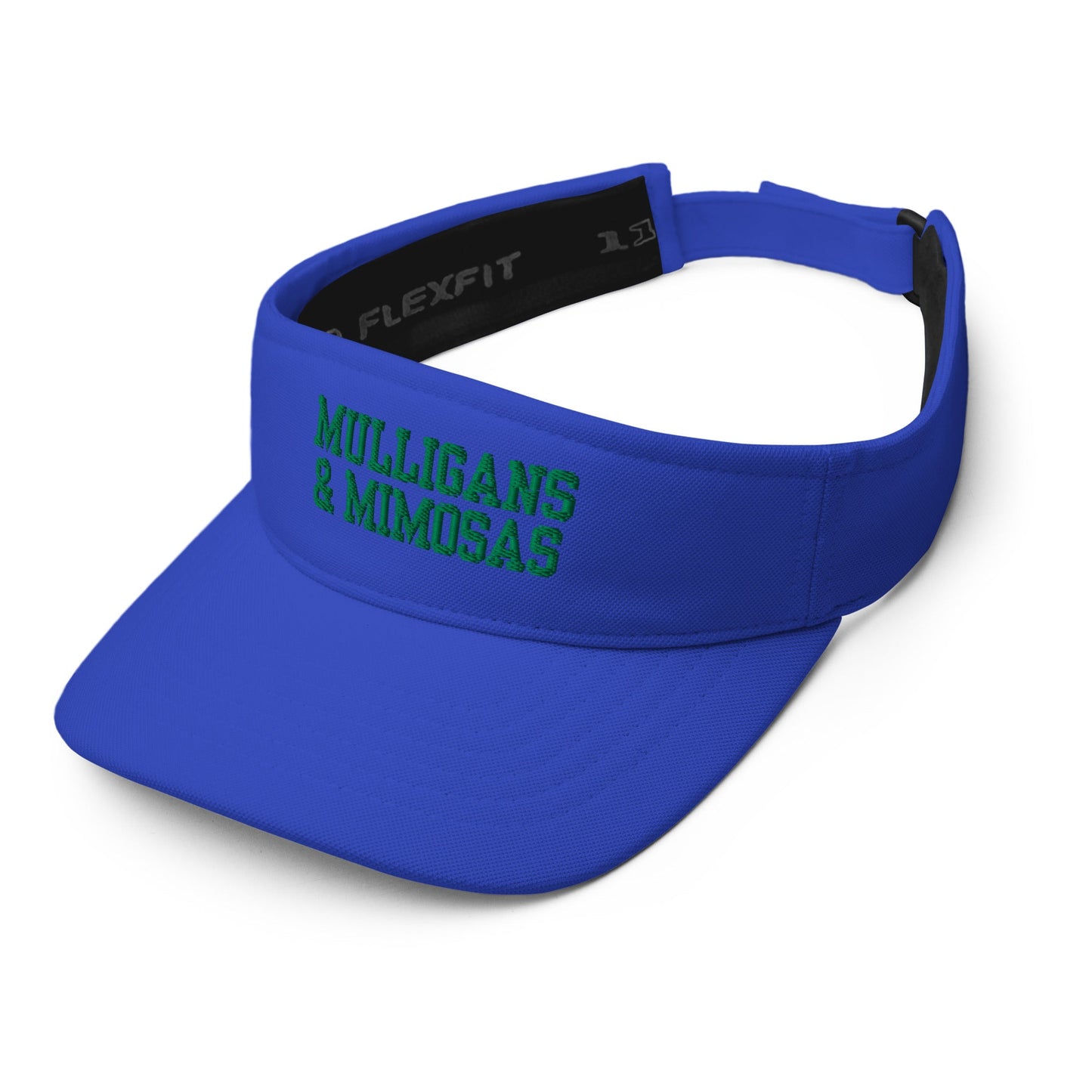 Mulligans & Mimosas Embroidered Golf Visor for Women