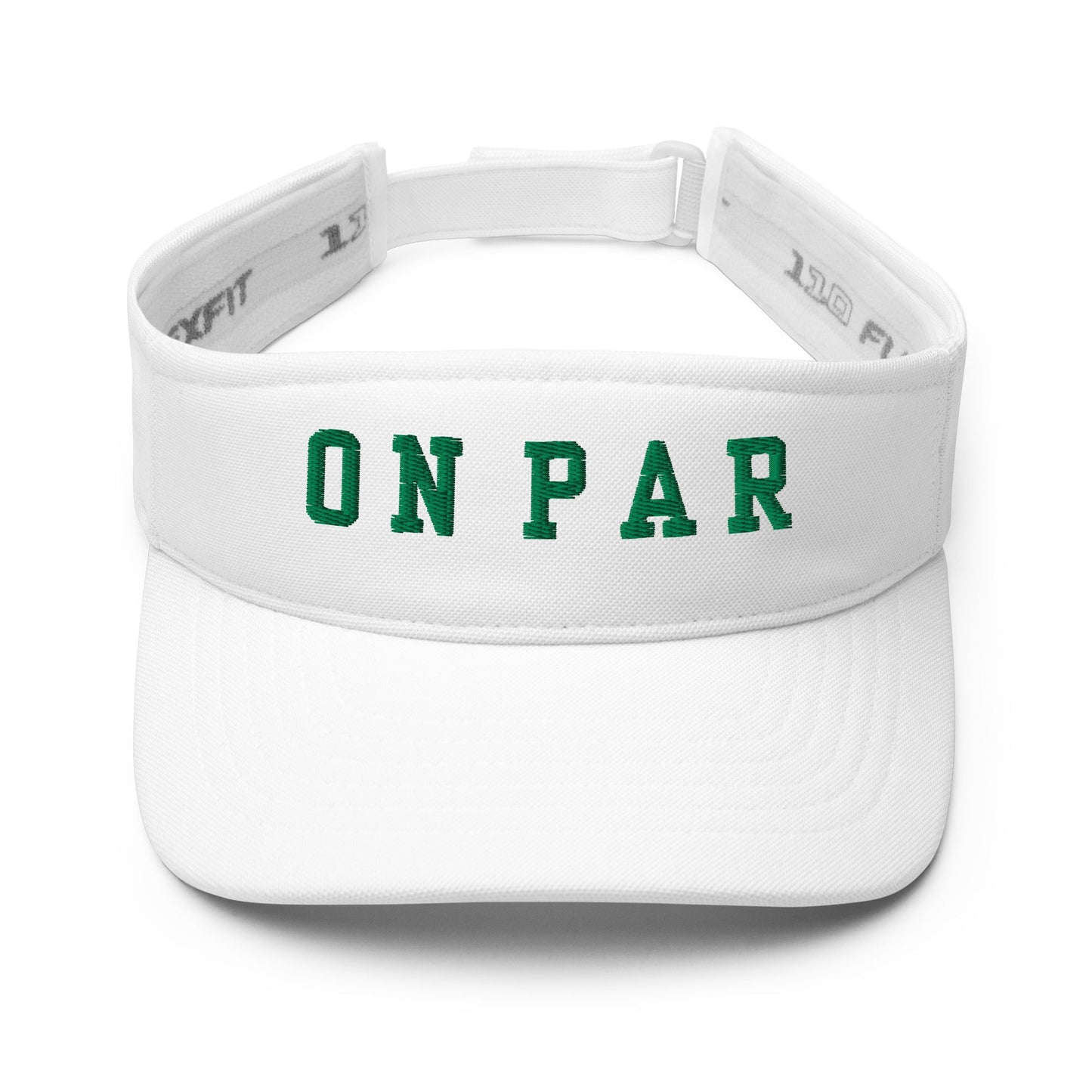 On Par Embroidered Golf Visor for Women