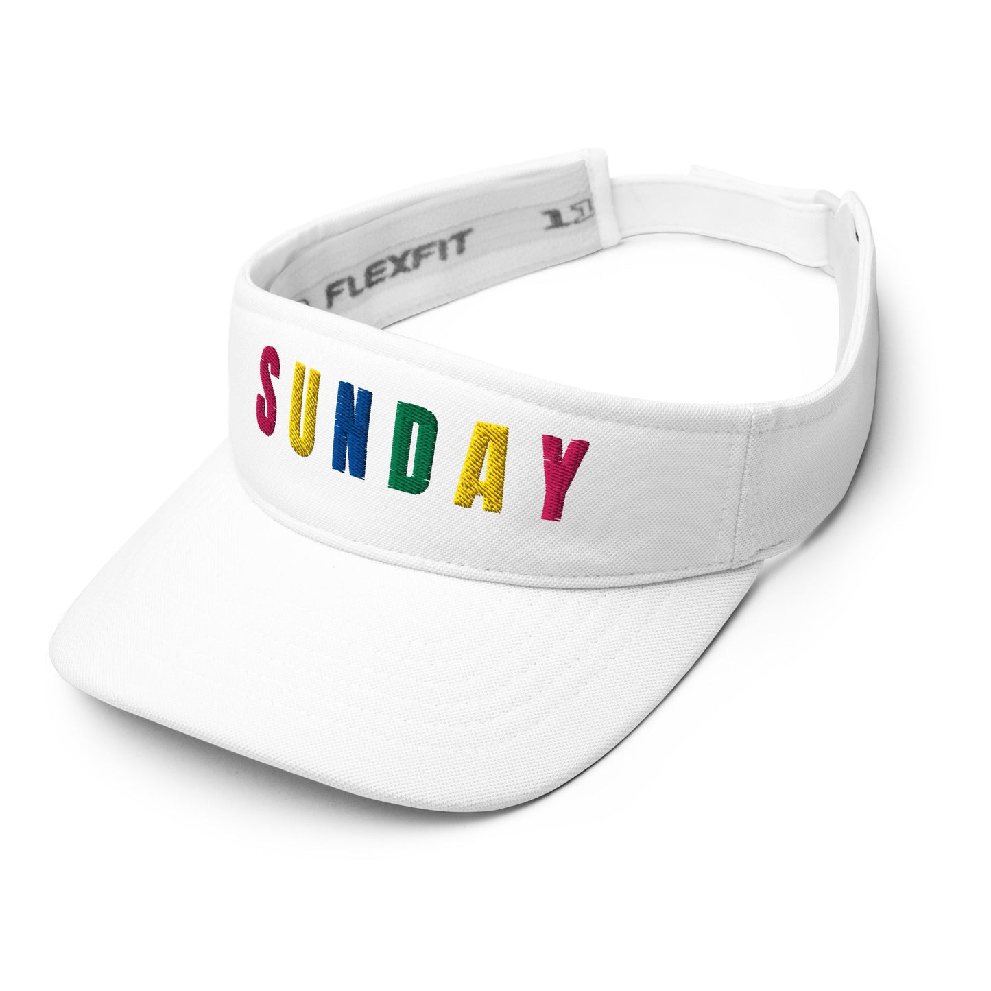 SUNDAY Embroidered Women’s Golf Visor - Birdie Pop Collection